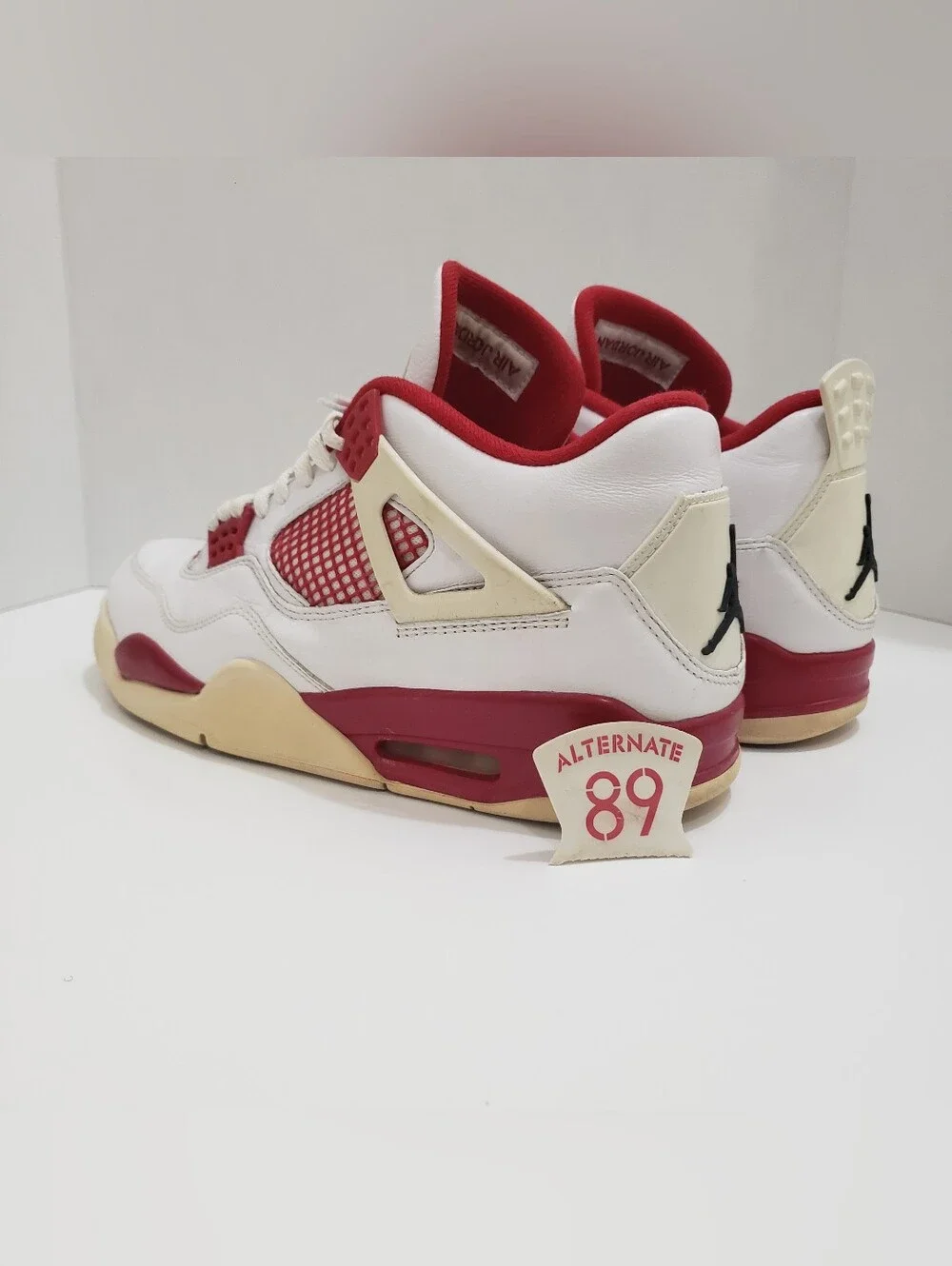 Air Jordan 4 Retro Alternate 89 Men’s 11.5 308497-106 Broken Heel Tab 2016